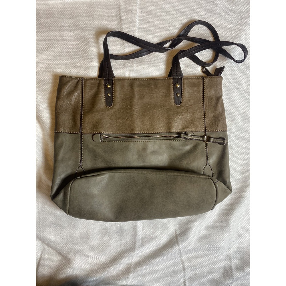 Hilary Radley Tote Bag Womens Vegan Leather Purse Shoulder Handbag